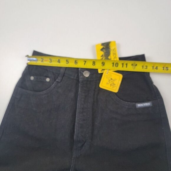 VTG Western Rockies‎ Black Denim Jeans 29/9 Inseam 36 Bareback Rocky Mountain - Picture 14 of 16